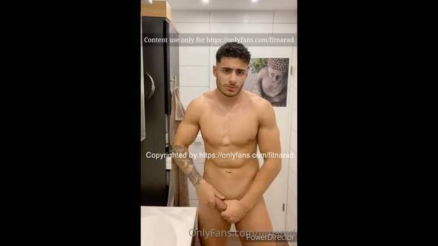 FitNarad jerks off in bathroom – Onlyfans